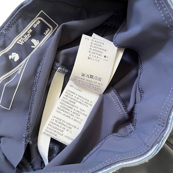 OFF-WHITE Athleisure Logo Band Short in Grey - Picture 7 of 13